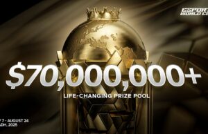 2025 La Copa Mundial de eSports revela 70 millones de premios USD.