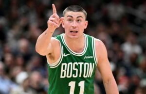 Los Celtics rompen el récord de la NBA para la mayoría de los triples hechos en una sola temporada, y la marca para los intentos no está muy lejos