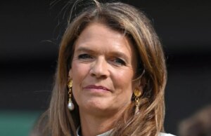 Annabel Croft se ve más feliz que nunca con el amigo masculino dos años después de la trágica muerte del esposo