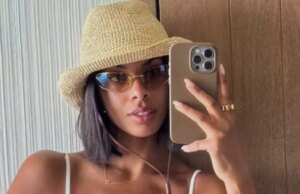 Los elegantes pantalones de lino de £ 40 de Rochelle Humes son imprescindibles para la primavera y el verano