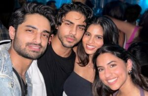 Suhana Khan, el hermano Aryan Khan se duchan con amor de mamá Gauri Khan mientras los hermanos disfrutan de la noche con primos; Fotos