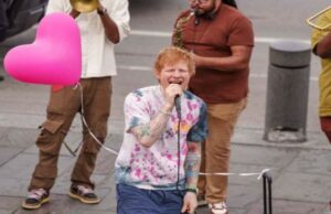 Ed Sheeran explica hilarantemente que su hija usa sus piernas como un “libro de dibujo”: “Es bastante agradable …”