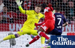 Leeds regresa a la cumbre después de que la huelga temprana de James ve a Middlesbrough | Campeonato