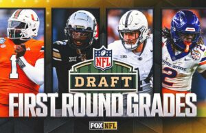 2025 Grados de draft de la NFL: ¿El as de los Raiders Ashton Jeacty eligió?