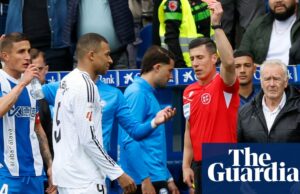 Fútbol europeo: Mbappé ve rojo pero el verdadero Madrid se aferra contra Alavés | Fútbol de clubes europeos