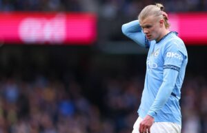 Manchester City dice que la lesión de Erling Haaland no debería terminar la temporada