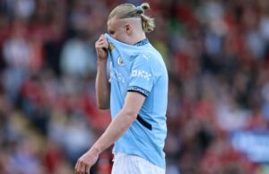 Guardiola: Erling Haaland de Manchester City podría perder 7 semanas
