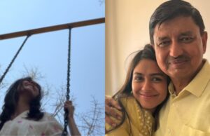 Mrunal Thakur recibe nostálgico, comparte una adorable memoria de la infancia con su padre |