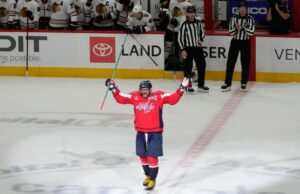 Alex Ovechkin, de Capitales, Wayne Gretzky con 894º gol