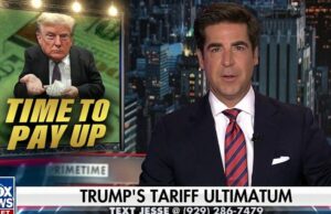 Trump está en una misión para evitar que el mundo se 'arrancemos' ', dice Jesse Watters