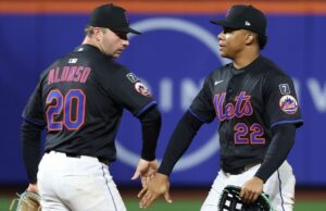 Pete Alonso de Mets mostrando por qué él es el tipo que Juan Soto quería
