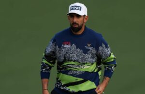 Mathieu Pavon's Golf Course Sweater Titles Masters Fashion