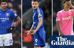 ¿Ipswich, Leicester y los santos están en curso para ser los peores tres últimos? | Fútbol americano