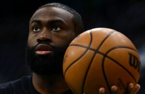 Jaylen Brown de los Celtics recibió un tiro de dolor en la rodilla, dicen las fuentes