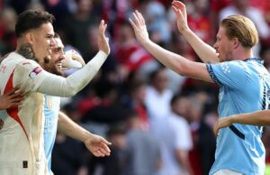 Man City's Assist Kings de Bruyne, Ederson Sigue rodando vs. Palacio