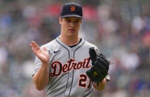 Jackson Jobe de los Tigres, hijo del ex golfista, obtiene la primera victoria de MLB