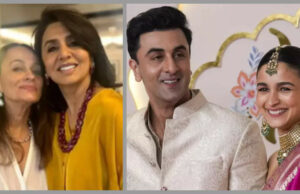 Neetu Kapoor y Soni Razdan extienden sus sinceros deseos a Ranbir Kapoor y Alia Bhatt en su tercer aniversario de bodas con fotos de retroceso, ver adentro |