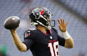 Caso Keenum “Golpeado” por el talento de Caleb Williams, ansioso por ayudarlo como el respaldo de Bears QB