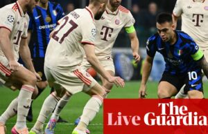 Inter v Bayern Munich: cuartos de final de la Liga de Campeones, segunda etapa-en vivo | Liga de Campeones