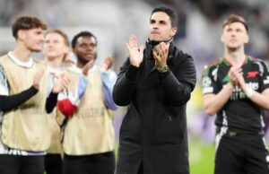 Arsenal entrega la noche más orgullosa para Arteta contra el Real Madrid