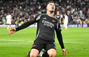 Real Madrid vs Arsenal: Gabriel Martinelli saluda la noche del 'sueño'