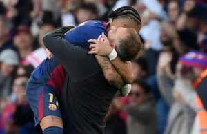 El regreso “increíble” de Barcelona templado por la lesión de Lewandowski