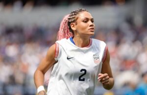 USWNT Star Trinity Rodman fuera indefinidamente con lesiones en la espalda