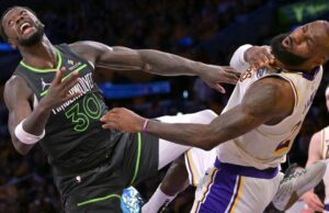 Los Lakers no preparan para lobos 'más físicos' en la pérdida del Juego 1