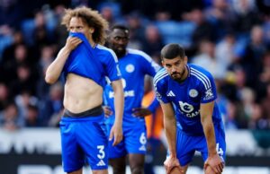 Leicester relegado de la Premier League tras derrota ante Liverpool