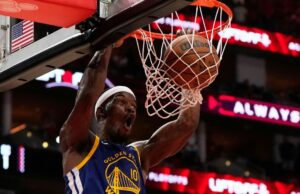Jimmy Butler ayuda a los Warriors a asegurar el Juego 1 Win vs. Rockets