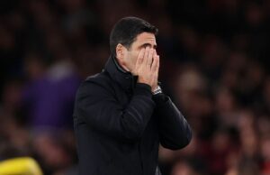 Arsenal 'Estándares caídos' en el dibujo del Palacio de Cristal – Mikel Arteta