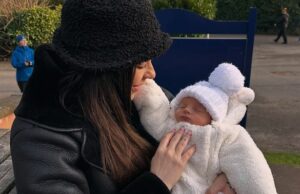 Hollyoaks 'Stephanie Davis' impotente 'mientras se apresura al bebé recién nacido al hospital