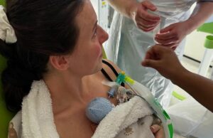 La esposa de Gladiator's Steel da a luz a las 23 semanas, ya que dice que el bebé es “fuerte”