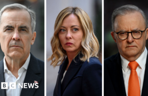 Meloni dice que los aranceles de Trump están “equivocados” a medida que reaccionan los líderes mundiales