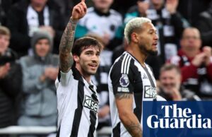 El objetivo de Tonali de Touchline Hands Newcastle victoria sobre la lucha contra Brentford | Liga Premier