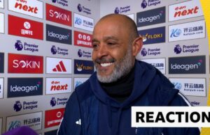 Nottingham Forest 1-0 Man Utd: Nuno Espirito Santo Post-Match Entrevista