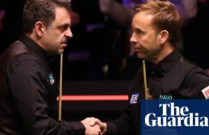 Ronnie O'Sullivan 'asustó por jugar' antes de vencer a Ali Carter en el campeonato mundial | Campeonato mundial de billar