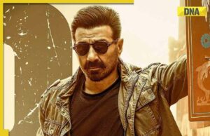La película de Sunny Deol ve una gran caída del 50% el primer lunes, gana solo Rs …