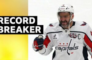 Ovechkin se convierte en el anotador de todos los tiempos más alto de la NHL