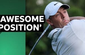 Masters 2025: Rory McIlroy en 'increíble posición' mientras lidera a Augusta National