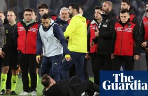Fútbol europeo: Mourinho toma la cara del gerente rival después de la derrota de la Copa Turca | José Mourinho