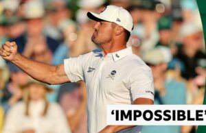 Dechambeau Holes 'imposible' putt el 18