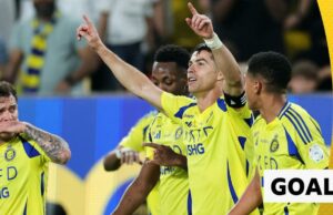 Ronaldo anota volea de cohete para al-nassr