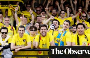 Harborough FC 'sorprendido' cuando 100 fanáticos españoles aparecen para ver el juego | Fútbol americano