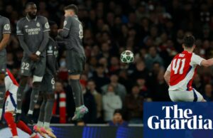 El doble cohete de Declan Rice se hunde al Real Madrid para poner el Arsenal en Dreamland | Liga de Campeones