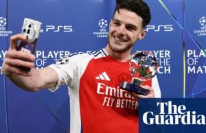 Declan Rice desata su interior Roberto Carlos a jadeos vertiginosos de incredulidad | Fútbol americano