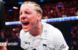 UFC 314: Paddy Pimblett detiene a Michael Chandler en la victoria más grande de UFC