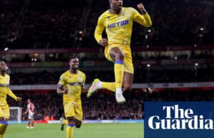 Mateta de Palace castiga al Arsenal Muddle para dejar el Liverpool a un punto desde el título | Liga Premier