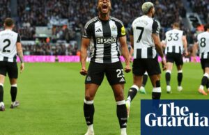 Alexander Isak Caps Cruise pasando el Palacio de Cristal y dispara a Newcastle al tercero | Liga Premier