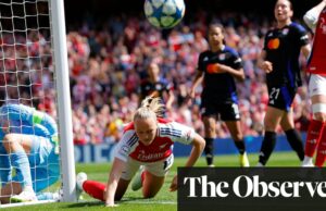 La respuesta instantánea de Melchie Dumornay pone a Lyon en control contra el Arsenal | Liga de Campeones Femeninos